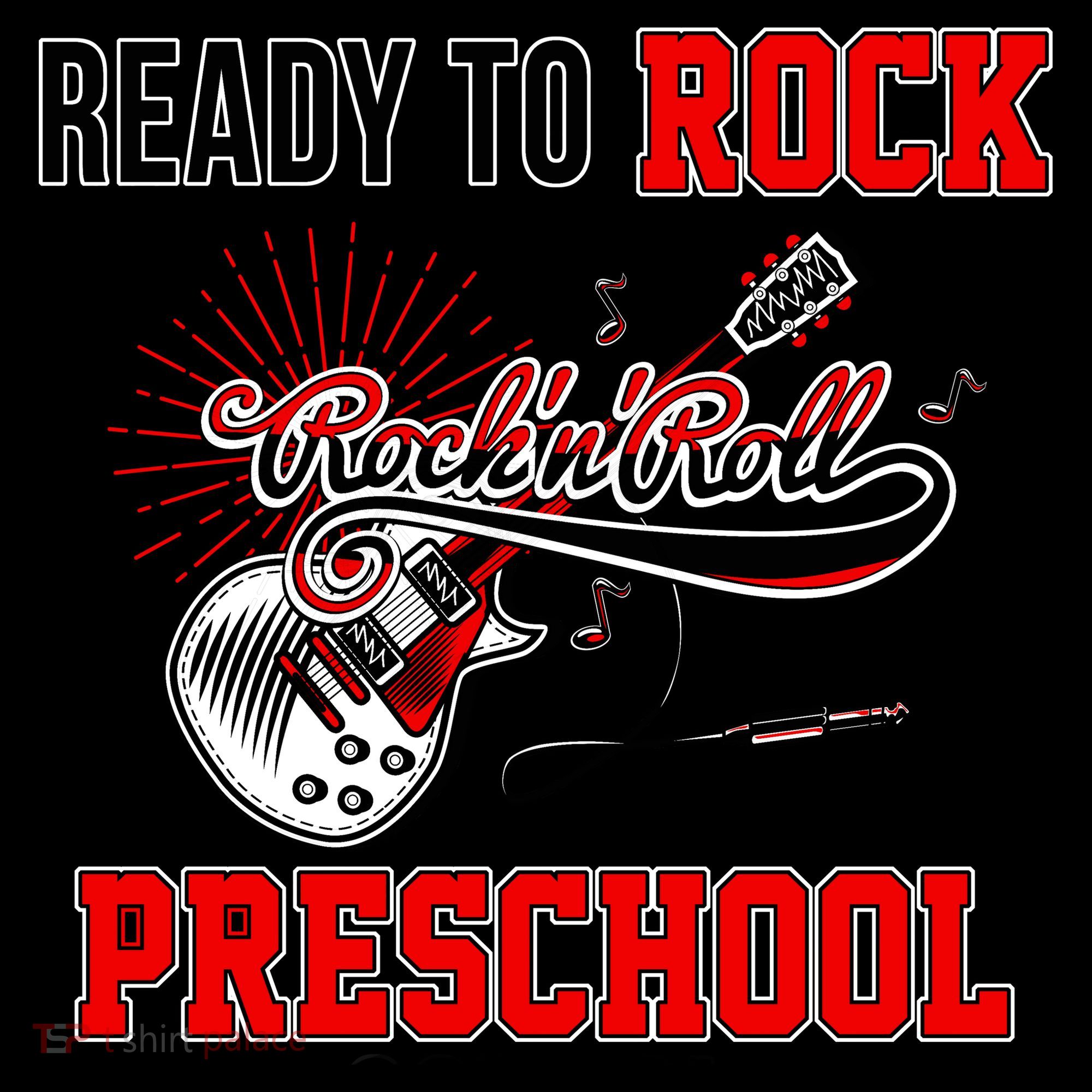 Ready To Rock Preschool Ornament