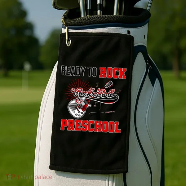 Ready To Rock Preschool Golf Towel