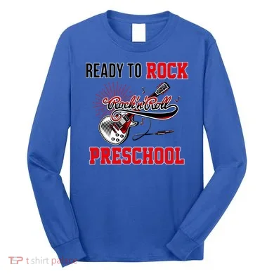 Ready To Rock Preschool Long Sleeve Shirt