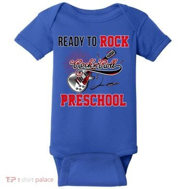 Ready To Rock Preschool Baby Bodysuit