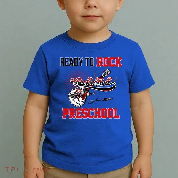 Ready To Rock Preschool Toddler T-Shirt