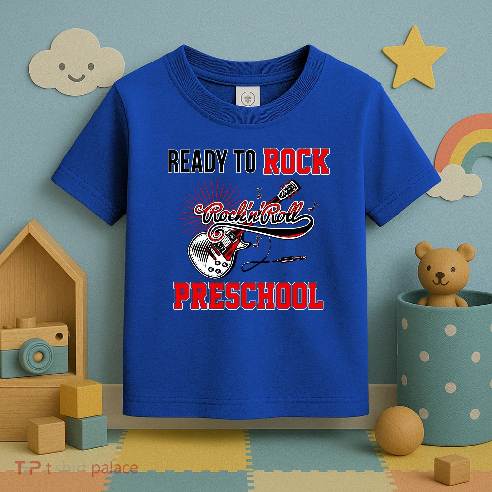 Ready To Rock Preschool Toddler T-Shirt