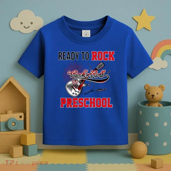 Ready To Rock Preschool Toddler T-Shirt
