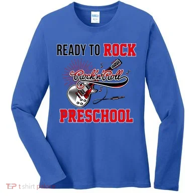 Ready To Rock Preschool Women's Long Sleeve Shirt