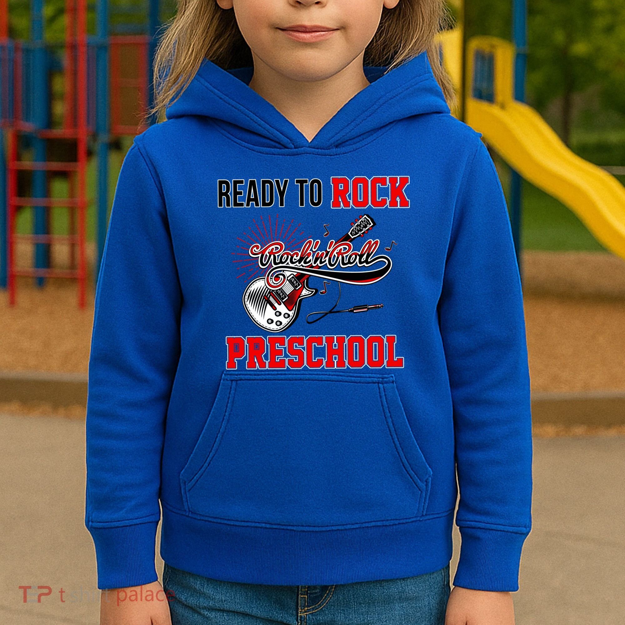 Ready To Rock Preschool Kids Hoodie