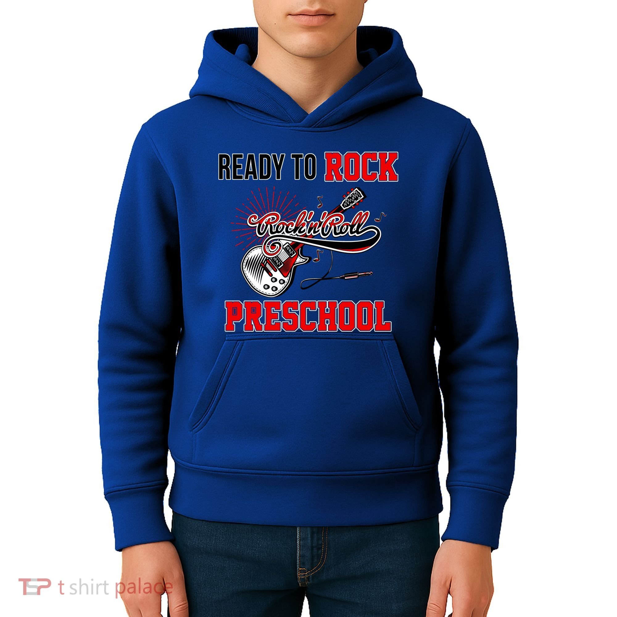 Ready To Rock Preschool Kids Hoodie