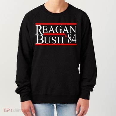 Reagan Bush 84 Retro USA Election Women's Sweatshirt