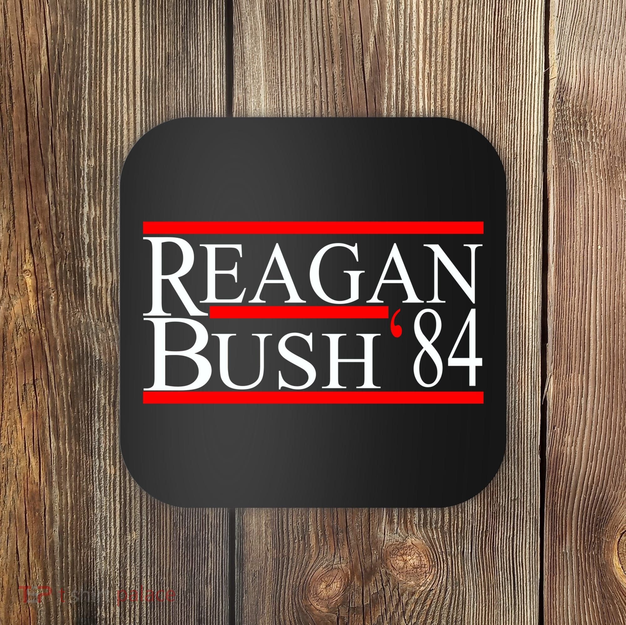 Reagan Bush 84 Retro USA Election Coaster