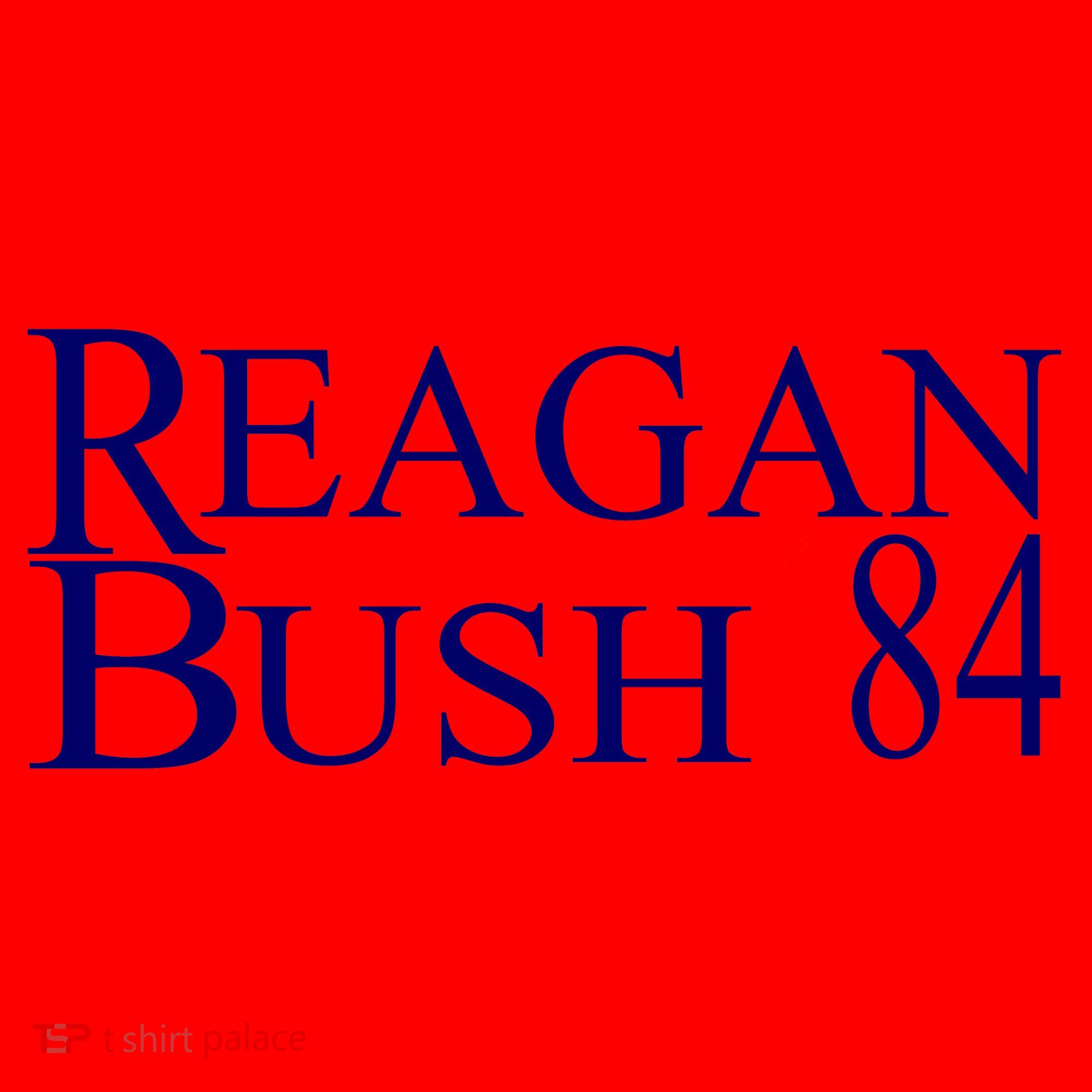 Reagan Bush 84 Retro USA Election Santa Hat