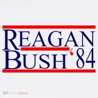 Reagan Bush 84 Retro USA Election Doggie Tank thumb 4