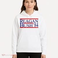 Reagan Bush 84 Retro USA Election Hoodie thumb 5