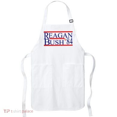 Reagan Bush 84 Retro USA Election Apron