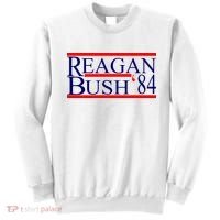 Reagan Bush 84 Retro USA Election Sweatshirt thumb 0