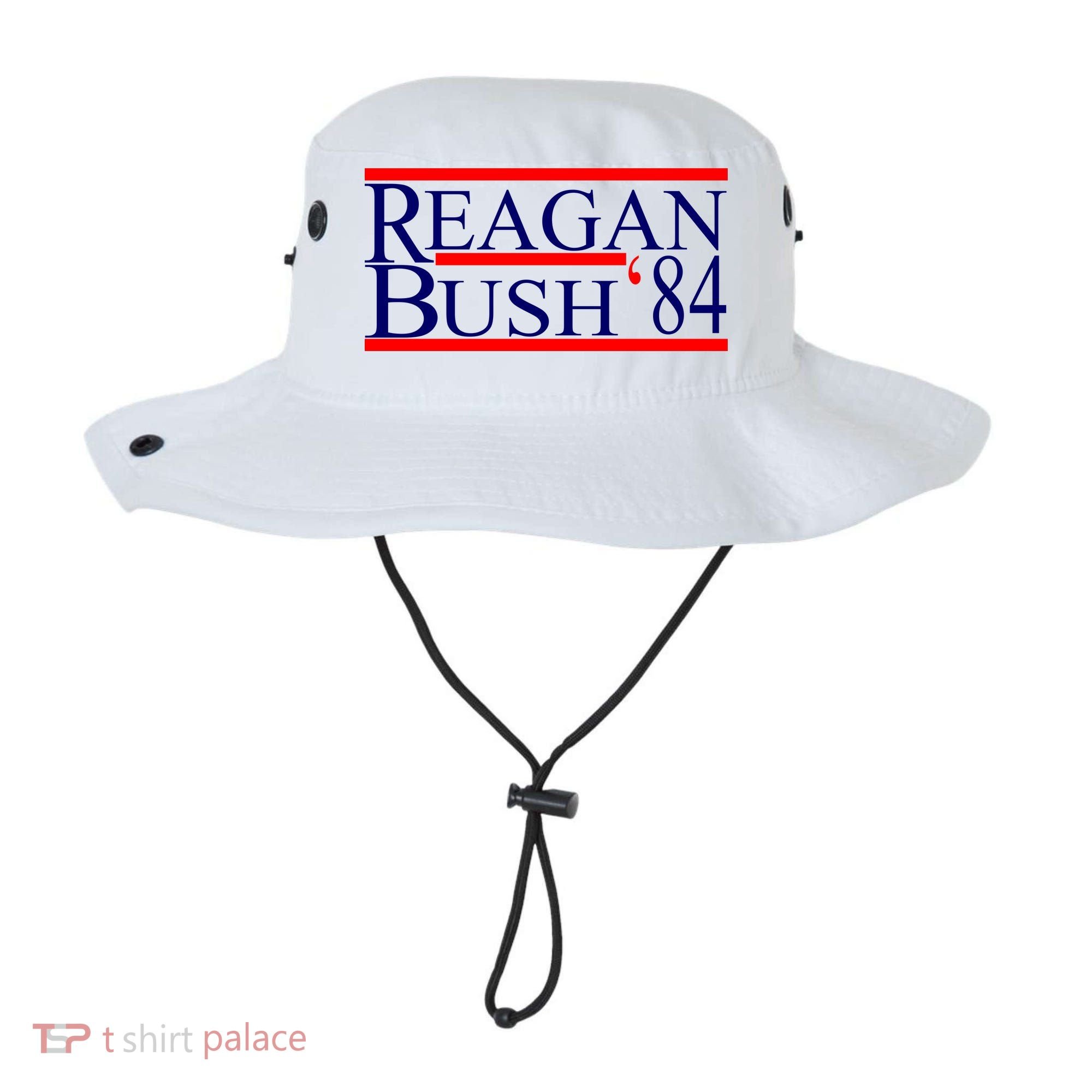 Reagan Bush 84 Retro USA Election Bucket Hat
