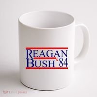 Reagan Bush 84 Retro USA Election Coffee Mug thumb 1