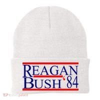 Reagan Bush 84 Retro USA Election Beanie thumb 0