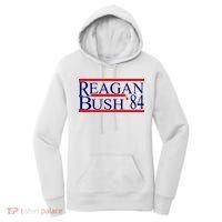 Reagan Bush 84 Retro USA Election Women's Hoodie thumb 0