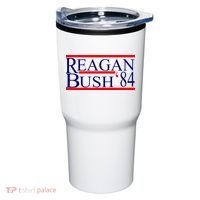 Reagan Bush 84 Retro USA Election Tumbler thumb 0