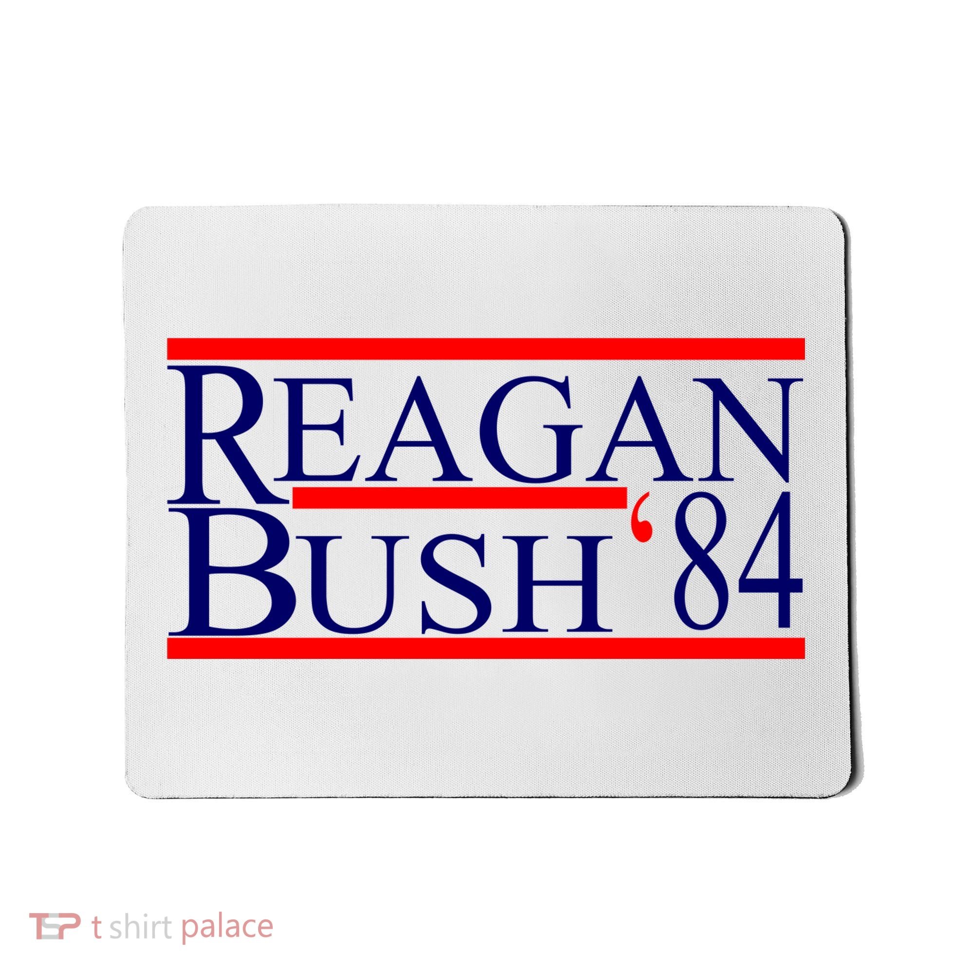 Reagan Bush 84 Retro USA Election Mousepad