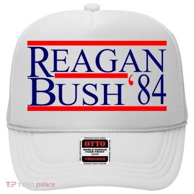 Reagan Bush 84 Retro USA Election Hat