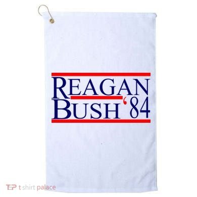 Reagan Bush 84 Retro USA Election Golf Towel