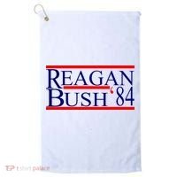 Reagan Bush 84 Retro USA Election Golf Towel thumb 0