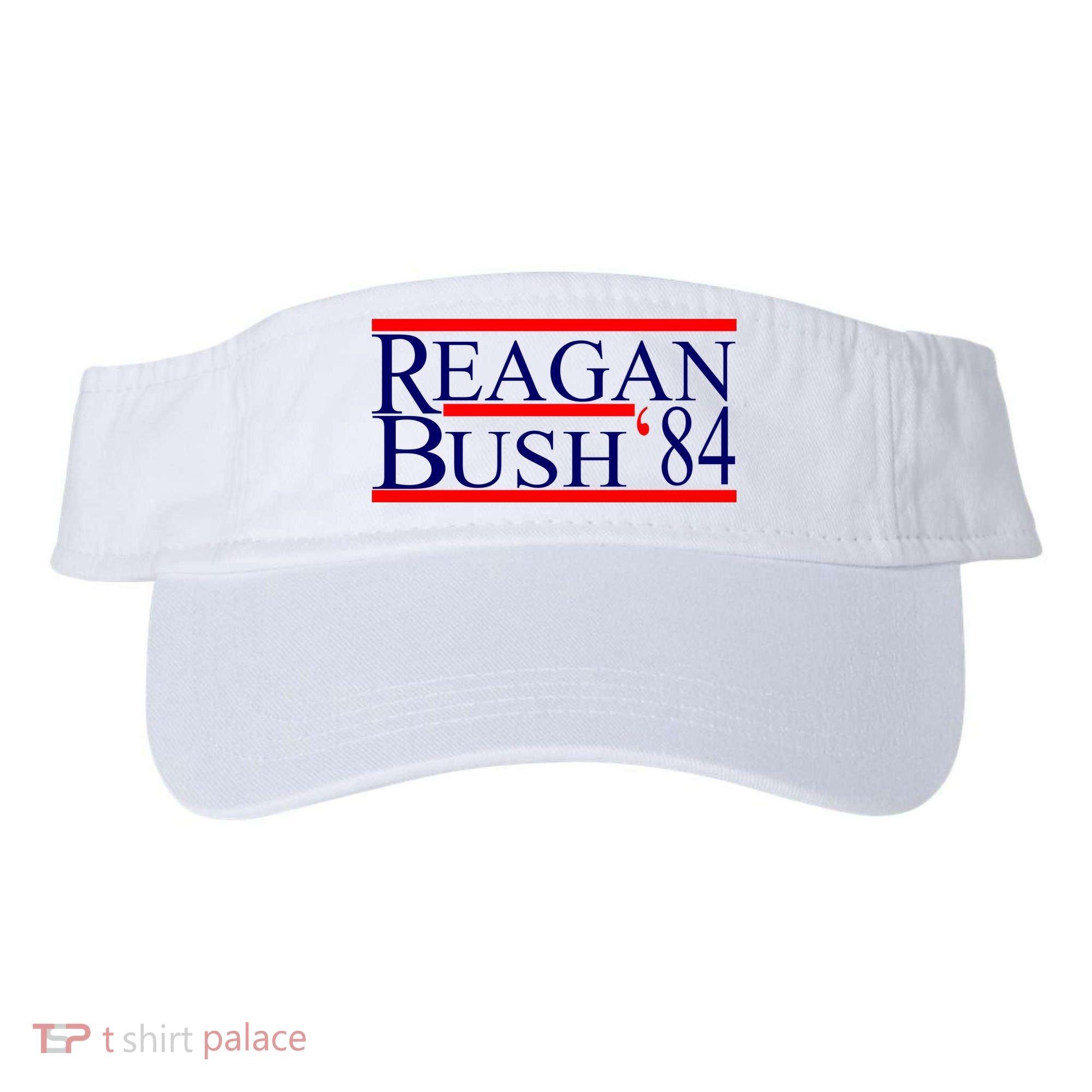Reagan Bush 84 Retro USA Election Visor