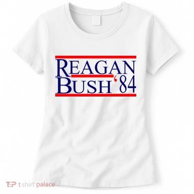 Reagan Bush 84 Retro USA Election Women's T-Shirt