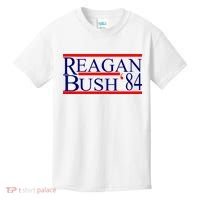 Reagan Bush 84 Retro USA Election Kids T-Shirt thumb 0