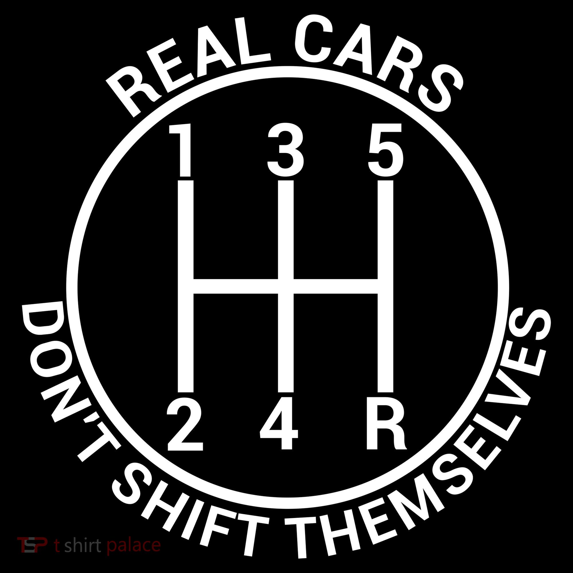 Real Cars Don't Shift Themselves Backpack