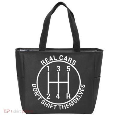 Real Cars Don't Shift Themselves Tote Bag