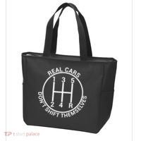 Real Cars Don't Shift Themselves Tote Bag thumb 3