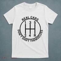 Real Cars Don't Shift Themselves T-Shirt thumb 5