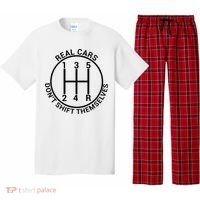Real Cars Don't Shift Themselves Pajama Set thumb 0