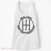 Real Cars Don't Shift Themselves Women's Tank Top thumb 0