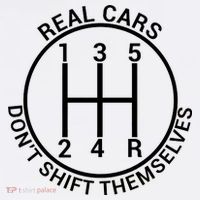 Real Cars Don't Shift Themselves Women's Long Sleeve Shirt thumb 2