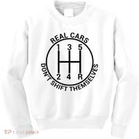 Real Cars Don't Shift Themselves Kids Sweatshirt thumb 0