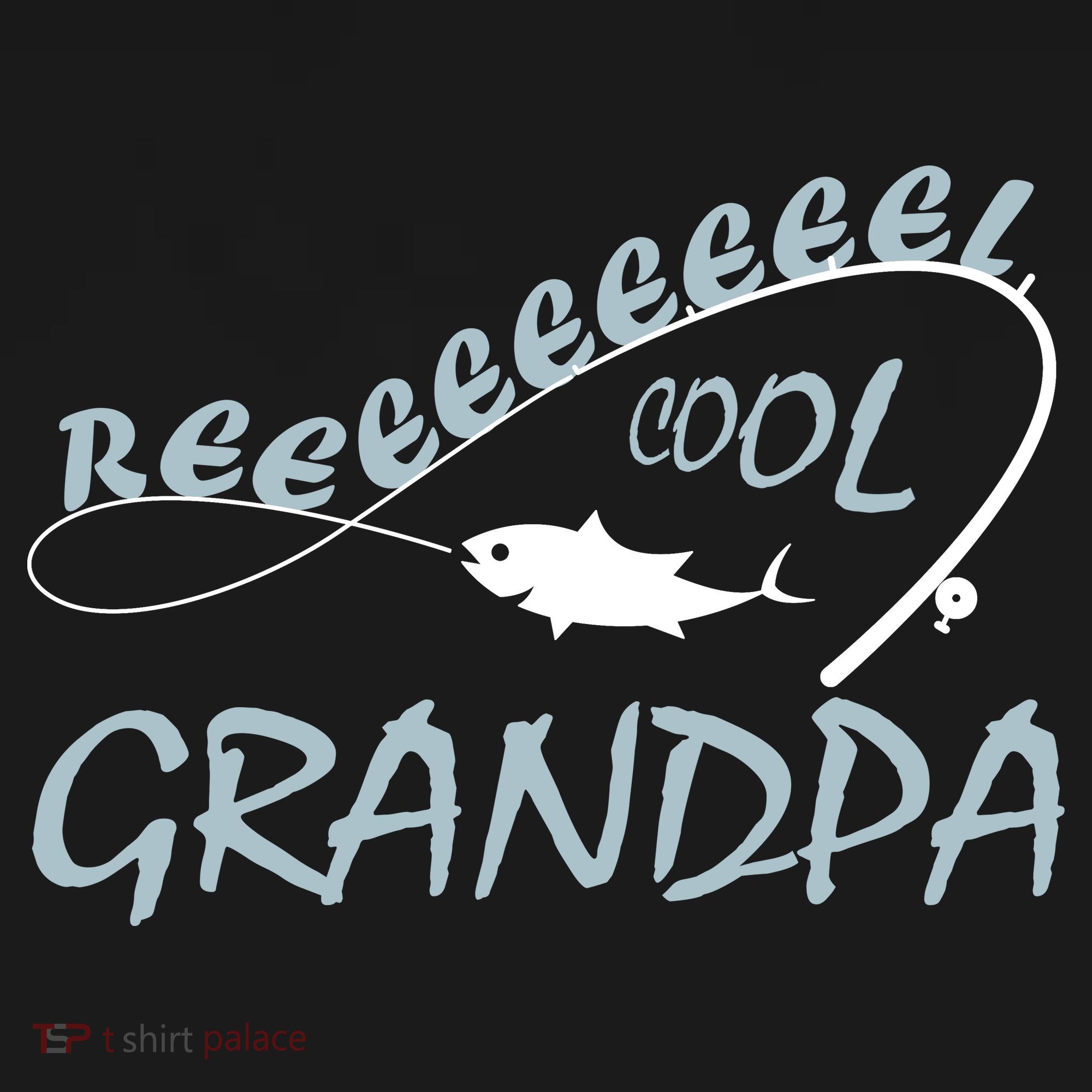 Real Cool Fishing Grandpa Backpack