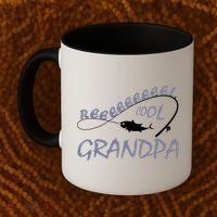 Real Cool Fishing Grandpa Coffee Mug thumb 2
