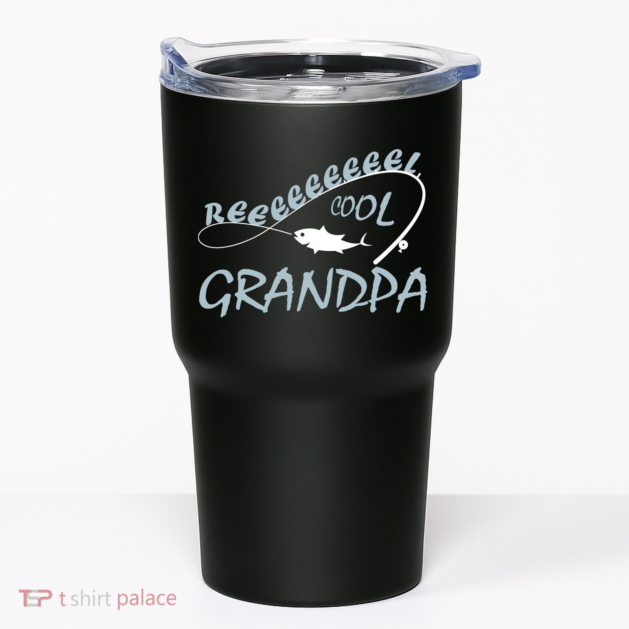 Real Cool Fishing Grandpa Tumbler