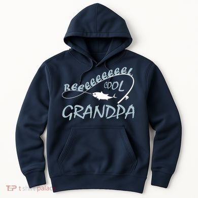 Real Cool Fishing Grandpa Hoodie