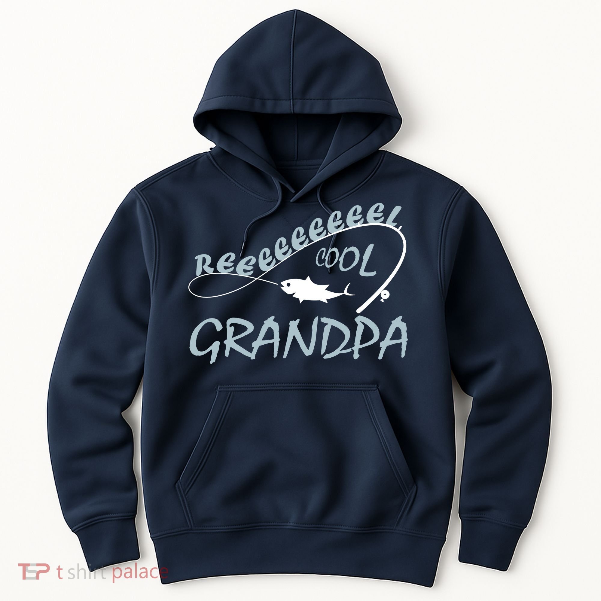 Real Cool Fishing Grandpa Hoodie