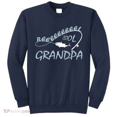 Real Cool Fishing Grandpa Sweatshirt