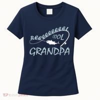 Real Cool Fishing Grandpa Women's T-Shirt thumb 0