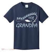 Real Cool Fishing Grandpa Kids T-Shirt thumb 0