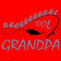 Real Cool Fishing Grandpa Santa Hat thumb 1