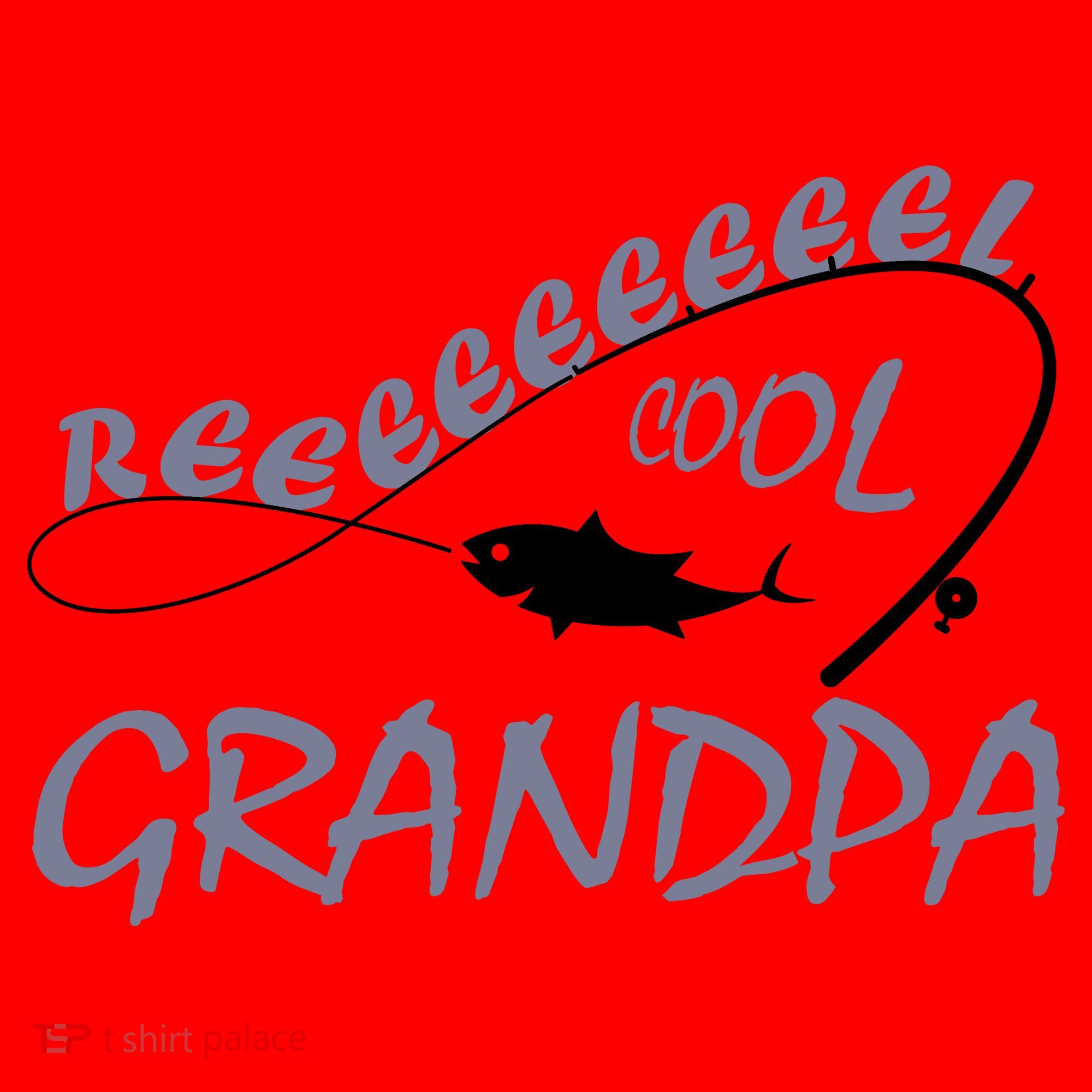 Real Cool Fishing Grandpa Santa Hat