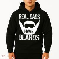 Real Dads Have Beards Hoodie thumb 2