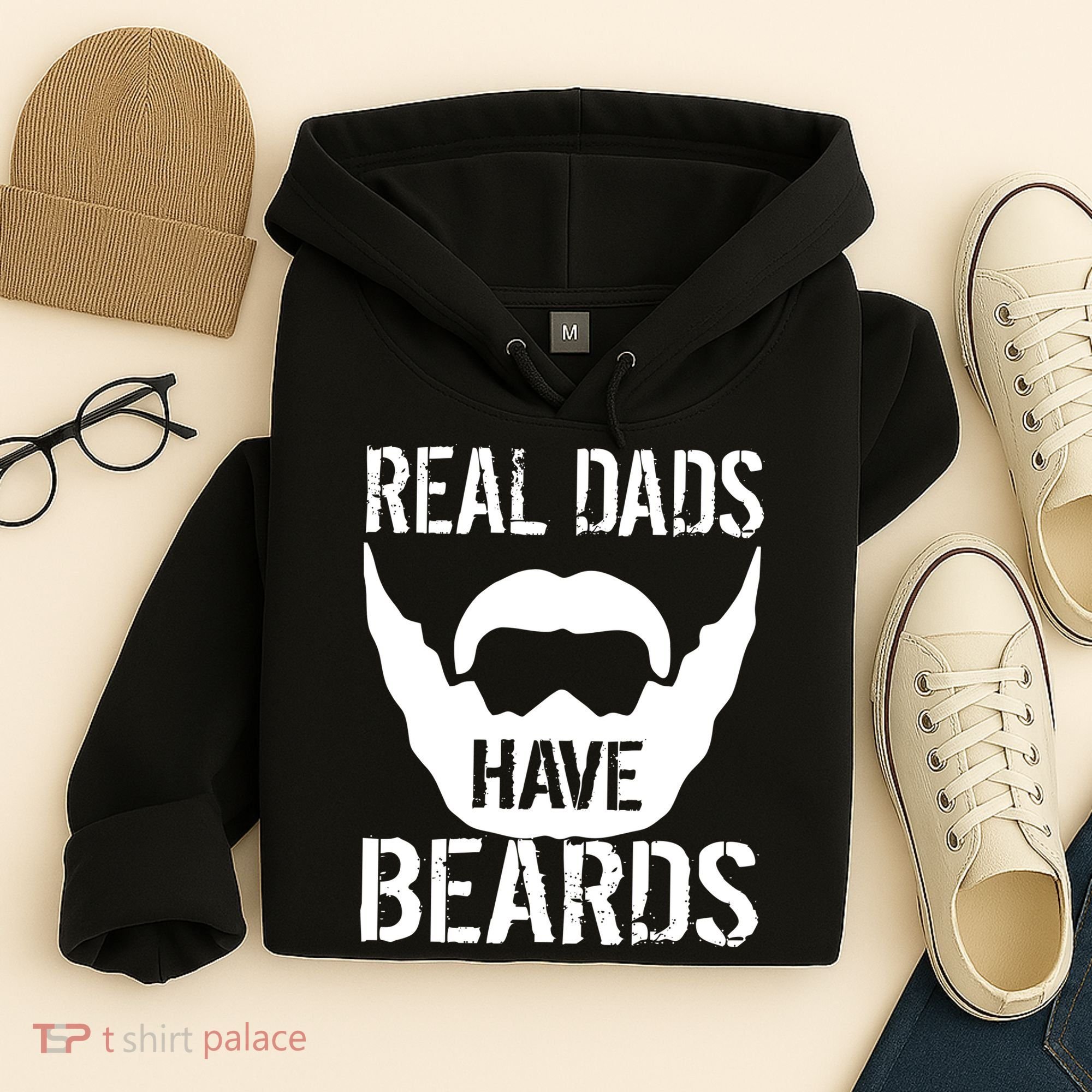 Real Dads Have Beards Hoodie