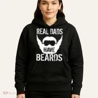 Real Dads Have Beards Hoodie thumb 5